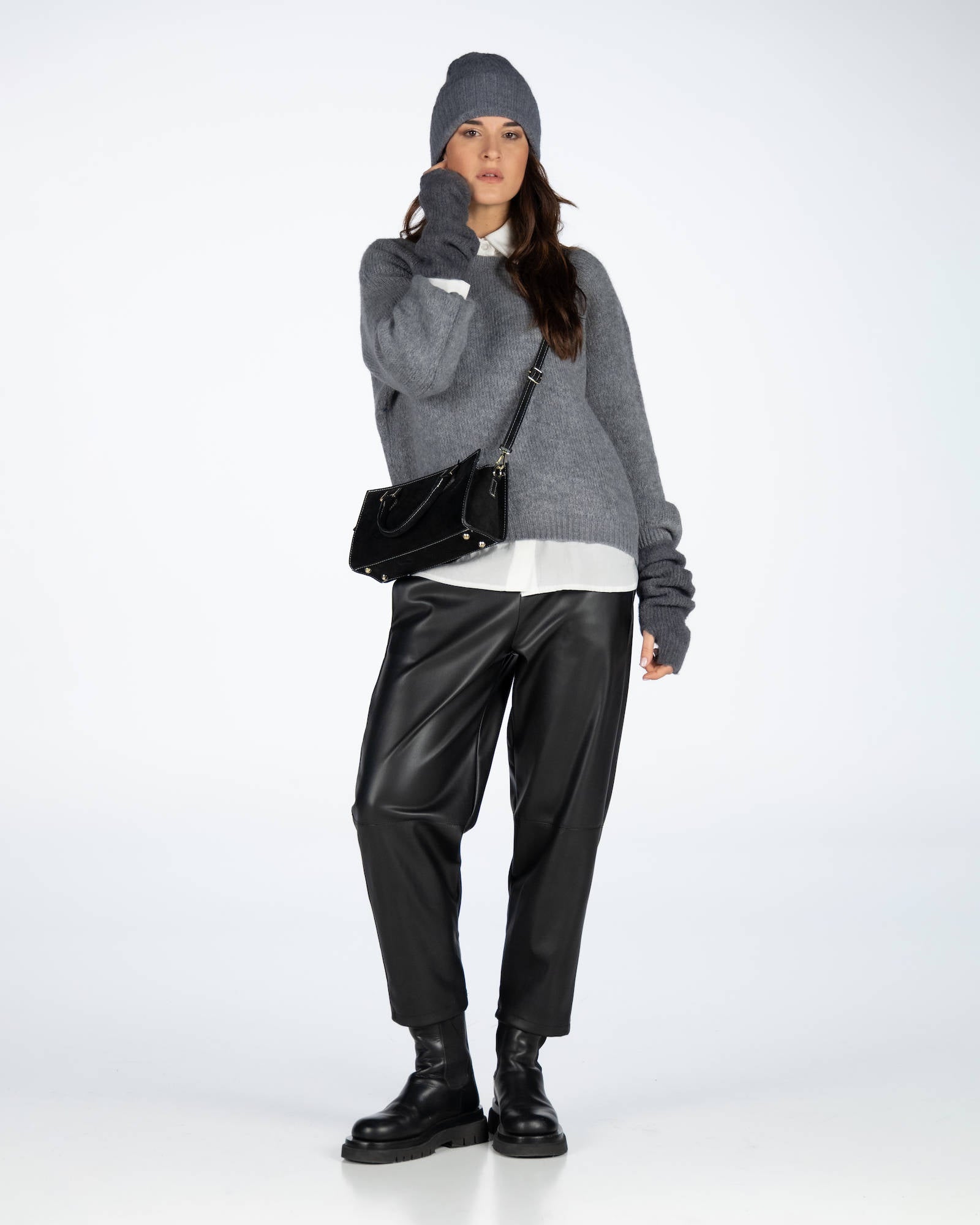 PULL LEONTINE GRIGIO