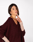 PULL NICOL BORDEAUX