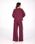 PANTALONE BOLT BORDEAUX