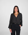 CAMICIA GIGLIO NERO
