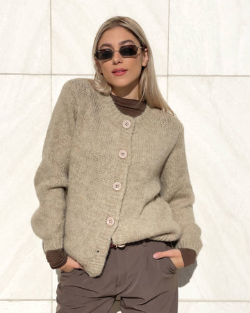 CARDIGAN KATRINA COMFY TAUPE
