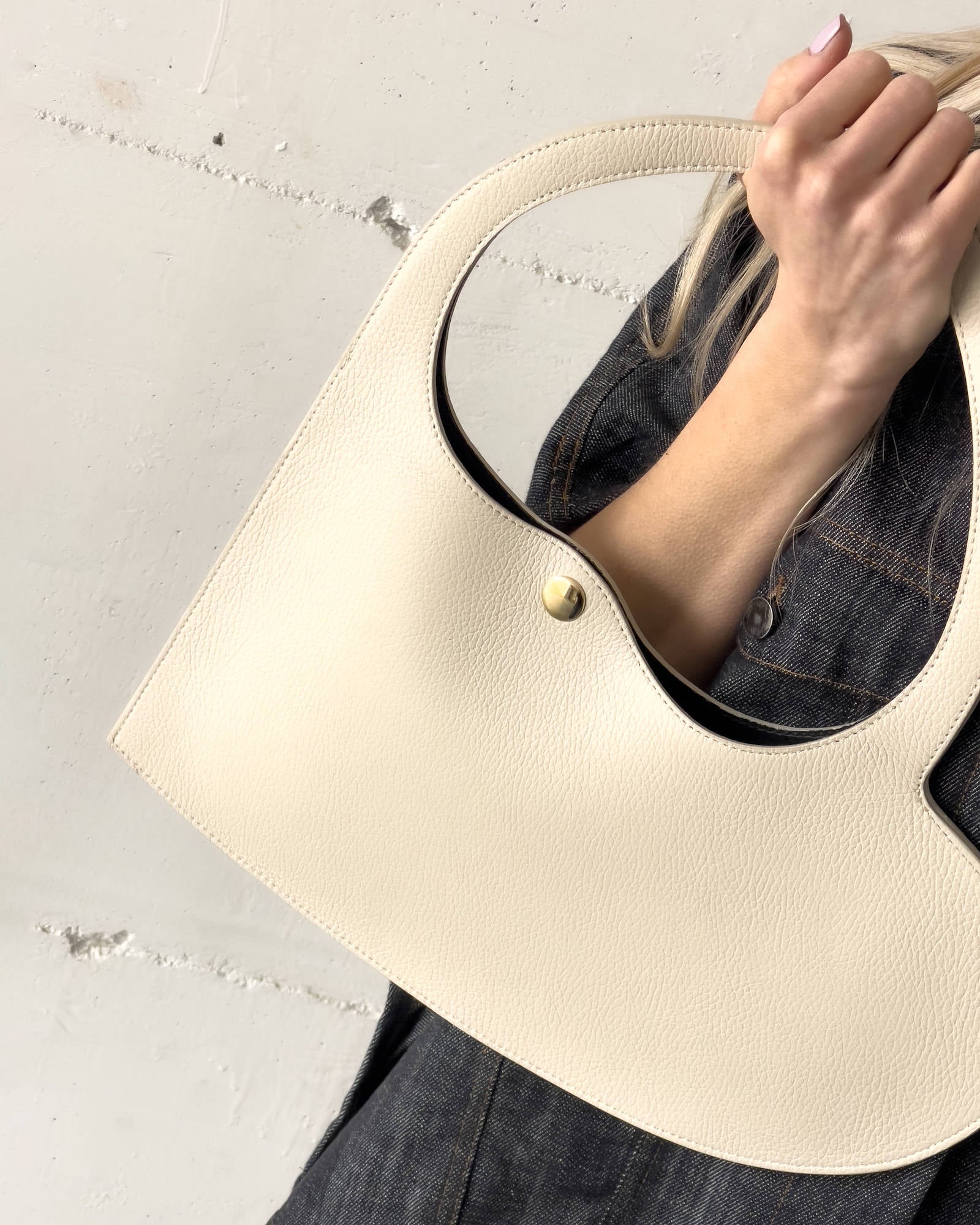 BIG LOVE BAG IN PELLE PANNA