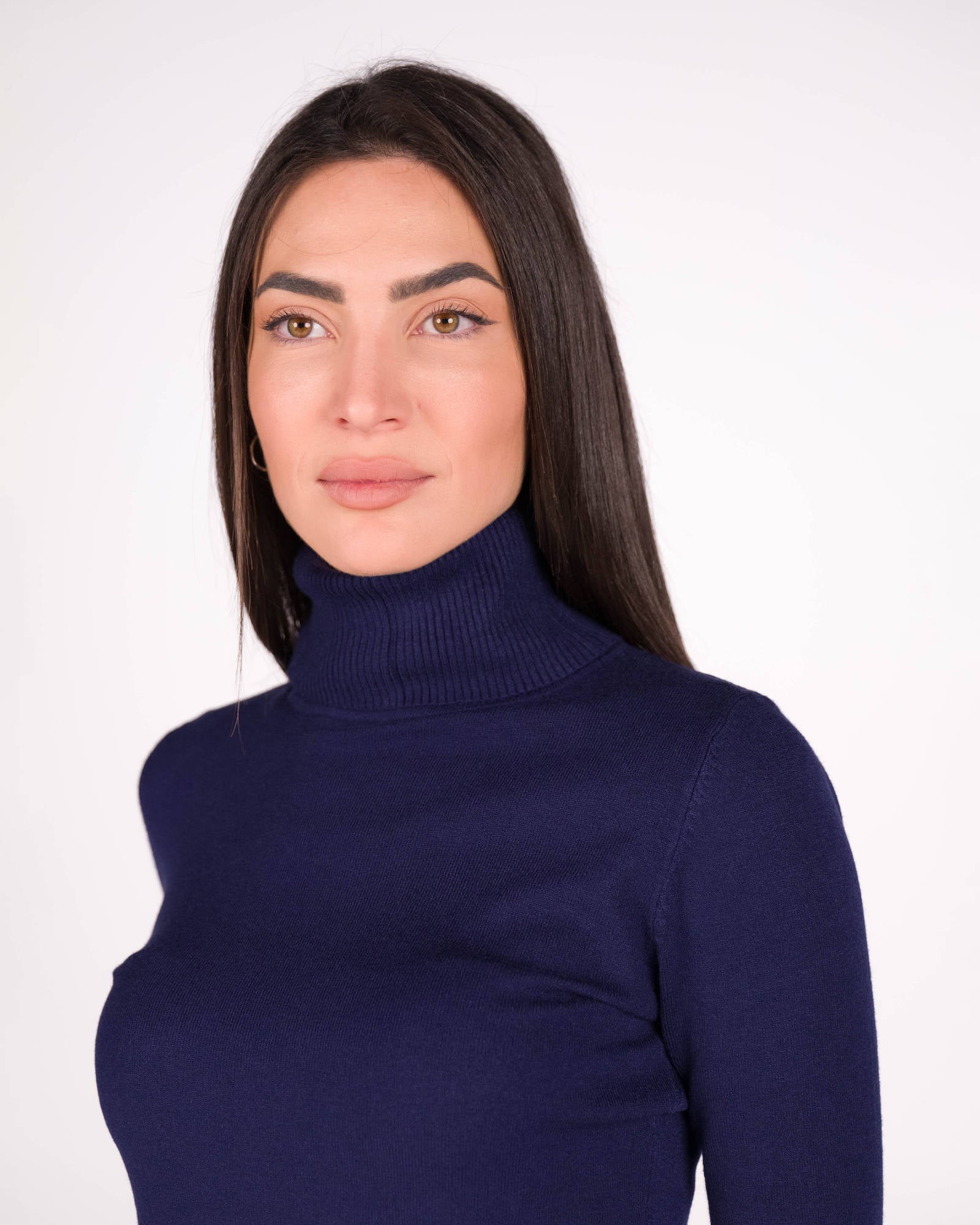 DOLCEVITA MARA IN MAGLIA FINE BLU