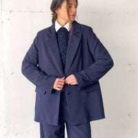 OVERSIZED DAMIAN BLAZER BLUE