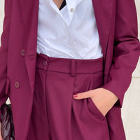 PANTALONE FLORENCE BORDEAUX