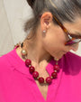 COLLANA FLORA ROSSO