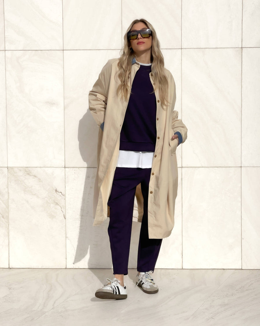OVERCOAT MOLINA SABBIA