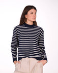 PULL GERY BLU BIANCO
