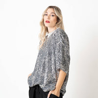 BLUSA PAILLETTES BETTY ARGENTO