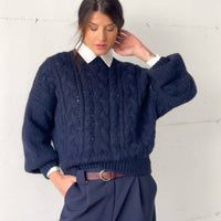 PULL TRECCIA OTIS NAVY