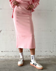 GONNA IN FELPA GINNY PINK