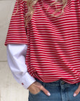 T-SHIRT MELODY ROSSO