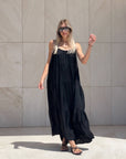 LONG DRESS DAFNE NERO