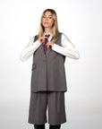 GILET HENRI GRIGIO