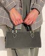 BORSA IN PELLE CELINA OLIVA