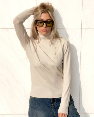 DOLCEVITA IN MAGLIA FINE MELANGE
