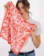 FOULARD PSLOVE ROSA ROSSO