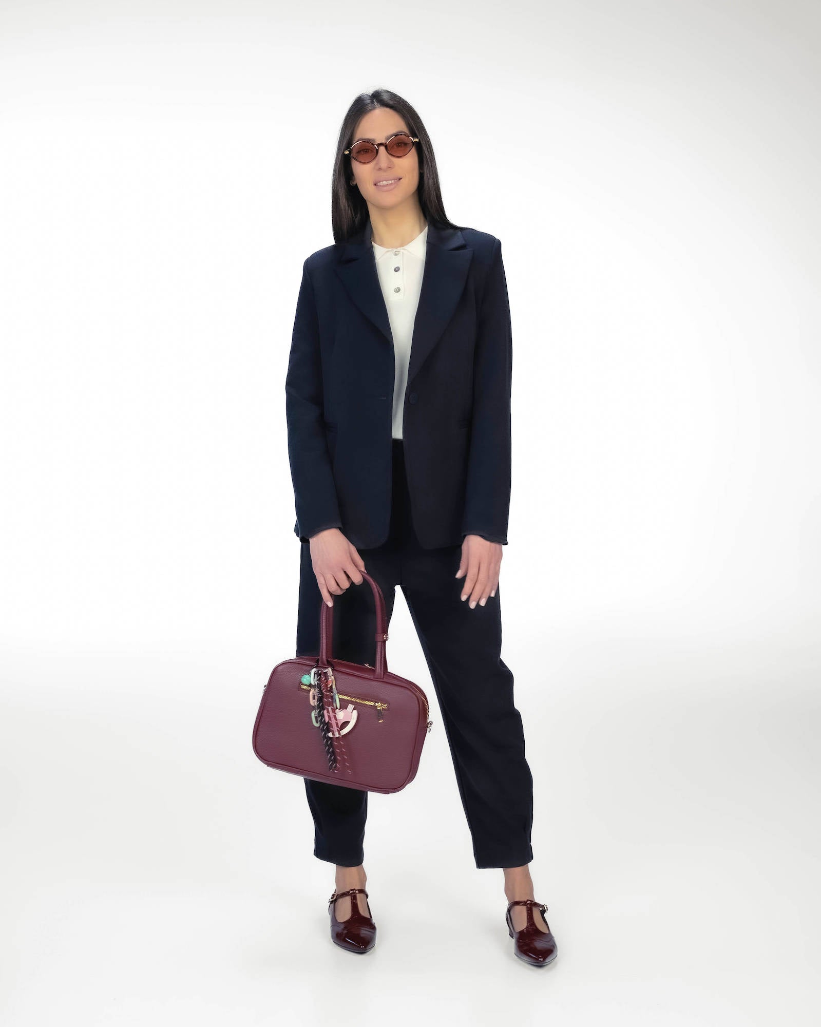 GIACCA MILLER BLU NAVY