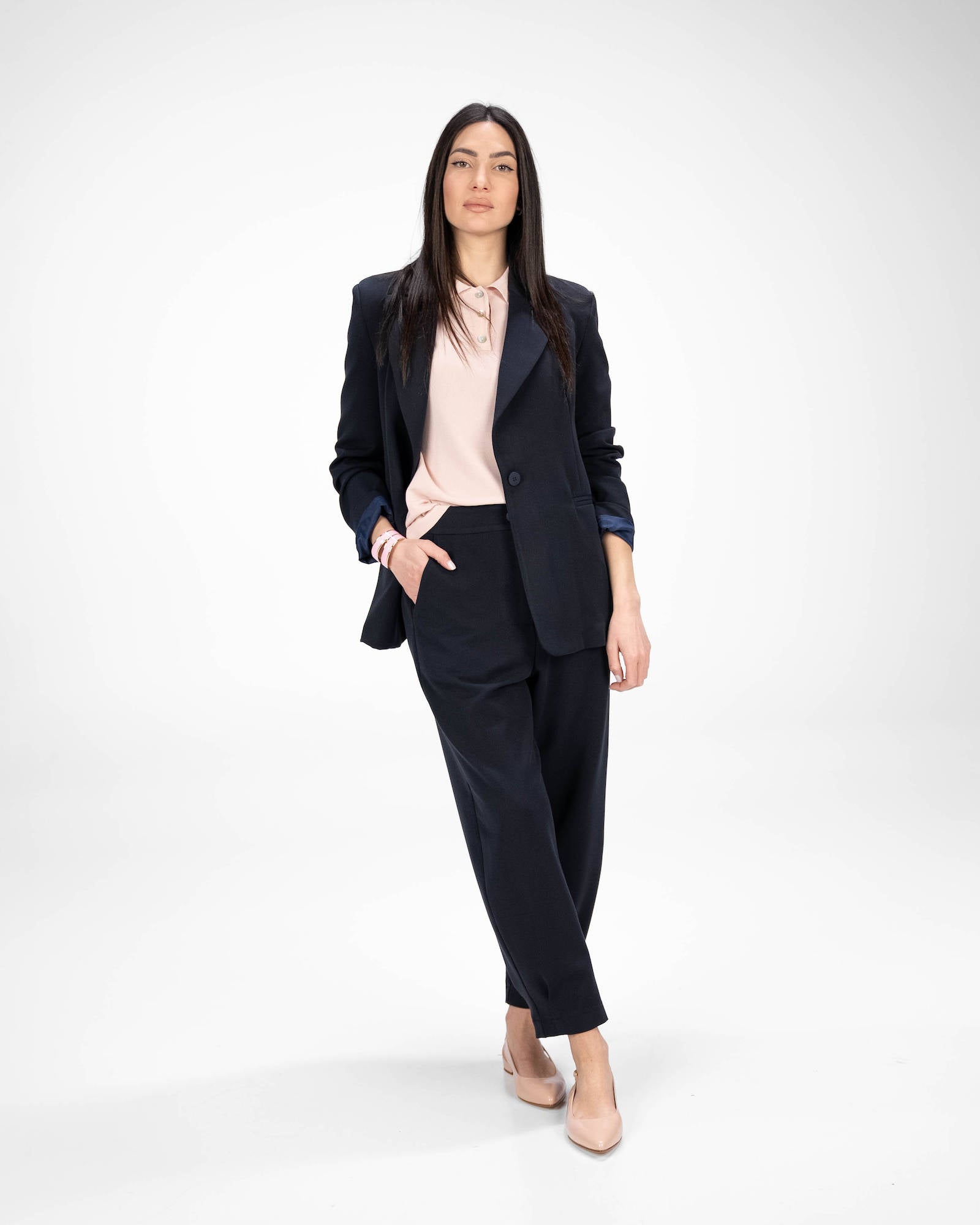 GIACCA MILLER BLU NAVY