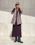 ABITO SPICE POLO PLUM
