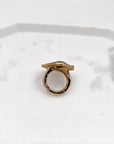 ANELLO AMY ORO E COFFEE