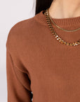 COLLANA DOPPIA SORELLE ORO