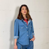 CAMICIA IN DENIM GIULIET DARK WASH