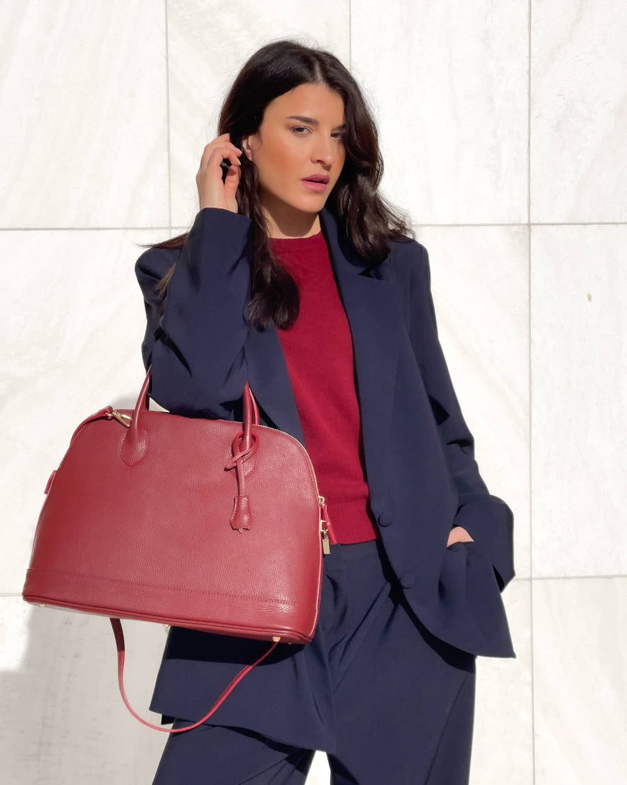 GABRIELLE BAG BORGOGNA