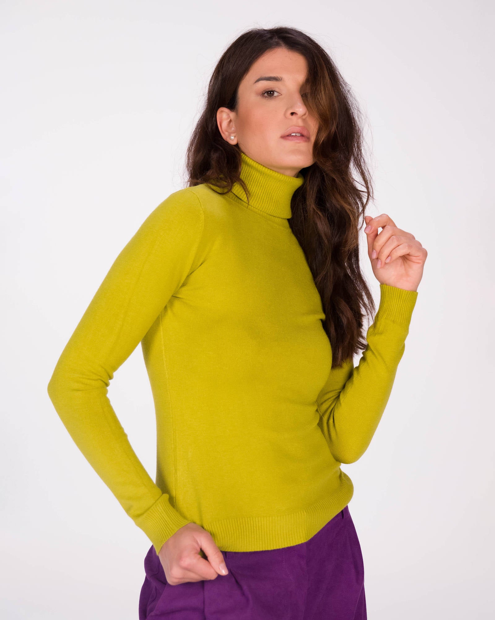 DOLCEVITA MARA IN MAGLIA FINE LIME