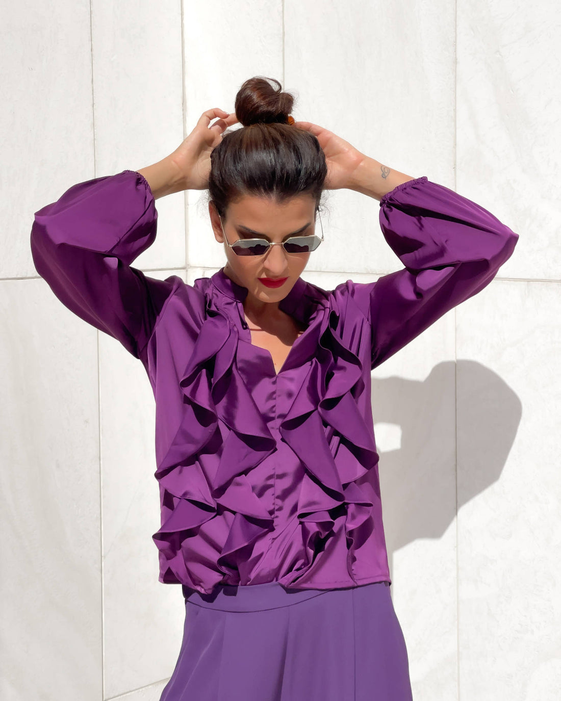 BLUSA GINEVRA VIOLET