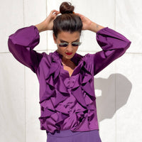 BLUSA GINEVRA VIOLET