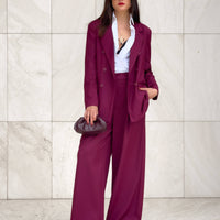 PANTALONE FLORENCE BORDEAUX