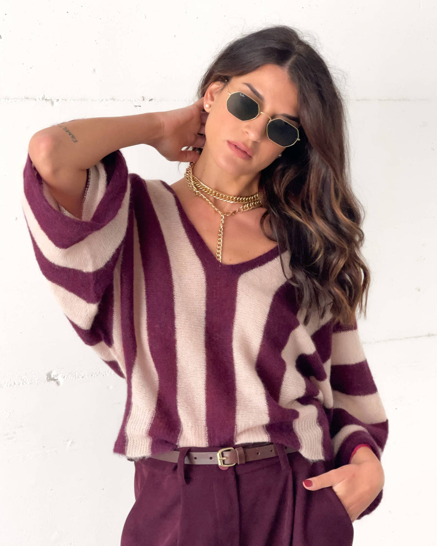 PULL KELLY VINO ROSA