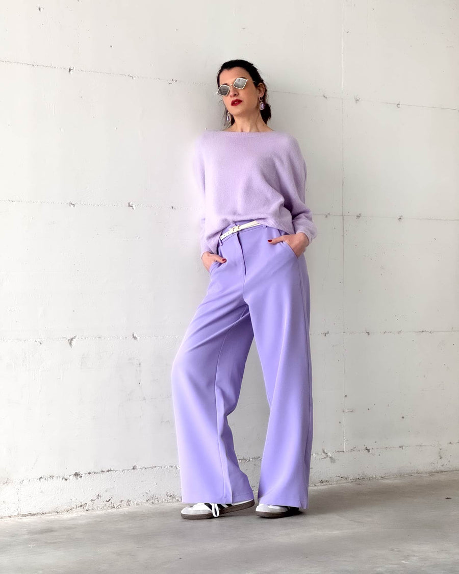 PANTALONE BRANDO LILAC