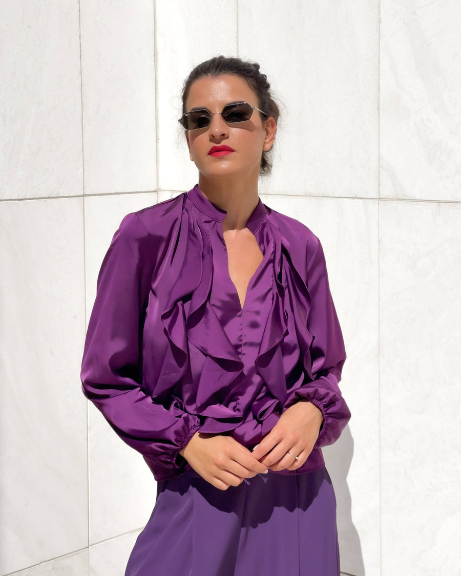 BLUSA GINEVRA VIOLET