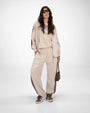 PANTALONE BARNEY OVETTO BEIGE MARRONE