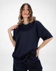 T-SHIRT BARNEY BLU