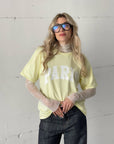 T-SHIRT PARIS GIALLO BURRO