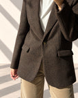 GIACCA CAPPOTTO RAFAEL DARK BROWN