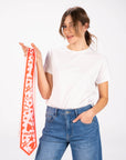CRAVATTINO PSLOVE ROSA ROSSO