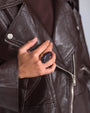 ANELLO MARTE ORO BLACK