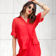 CAMICIA CELINDA ROSSO