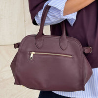 BORSA FEDORA BORDEAUX