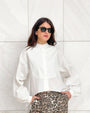 CAMICIA OVER FRIEDA BIANCO