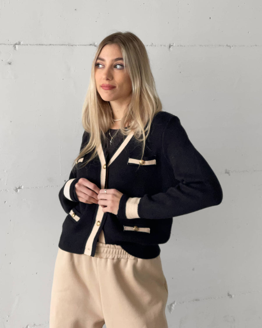 CARDIGAN KETTY NERO