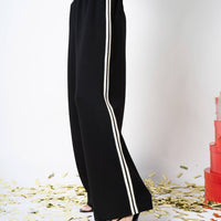 PANTALONE STRIPES NERO