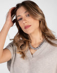 GILET IN LANA ARIEL PERLA