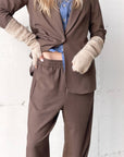 JACOB TROUSERS COFFEE