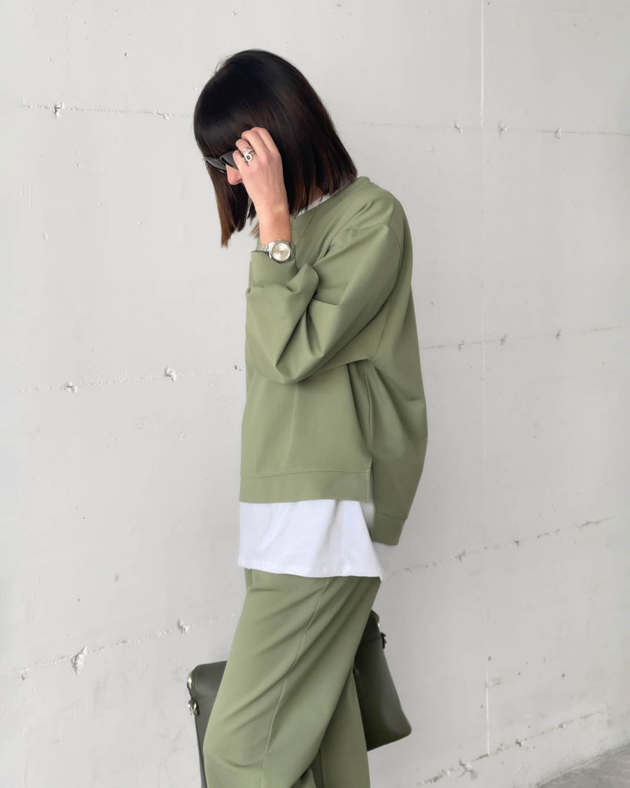 FELPA COZY LUXE LODEN