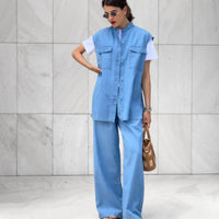 CAMICIA KAPRICE IN CHAMBRAY CHIARO